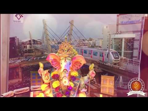 Chintan Shah Home Ganpati Decoration Video
