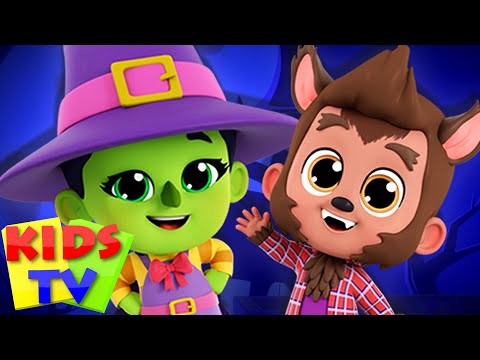 Peek A Boo It's Halloween | Kids Halloween Music | Baby Rhymes & Songs - Kids Tv