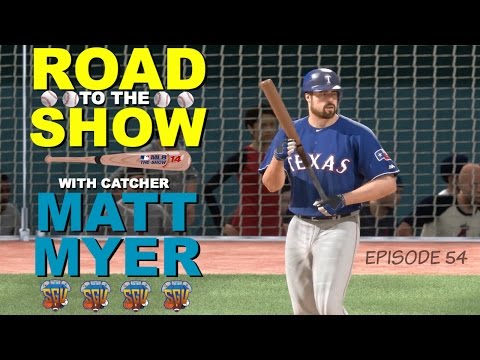 MLB 14 The Show (PS4): Matt Myer (Catcher) Road To The Show - EP54