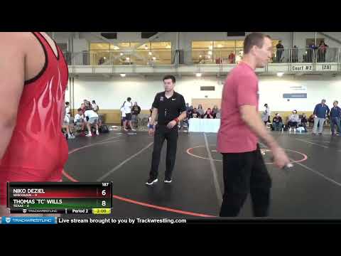 187 Lbs 4th Wrestleback (16 Team) - Niko DeZiel, Wisconsin Vs Thomas `TC` Wills, Texas 29c5