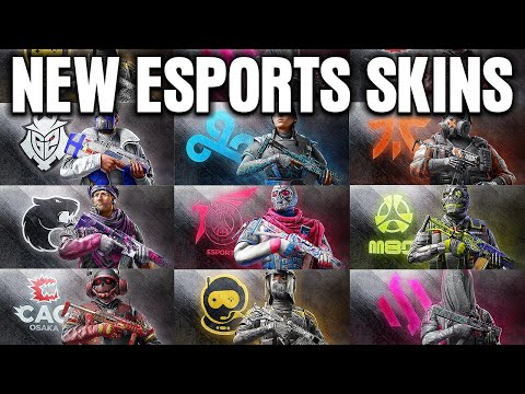 CLEAN NEW PRO TEAM BUNDLES FOR 2025 - Pro League Sets - Rainbow Six Siege X