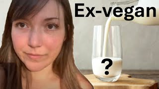 Fruity Amy is DAIRY AMY? NO LONGER VEGAN!? NOT CLICKBAIT @Fruity-Amy @COACH-CARBOHYDRATE #exvegan