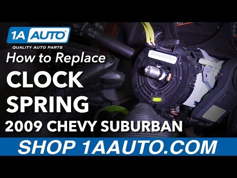 How to Replace Airbag Clock Spring 07-10 Chevy Suburban 1500