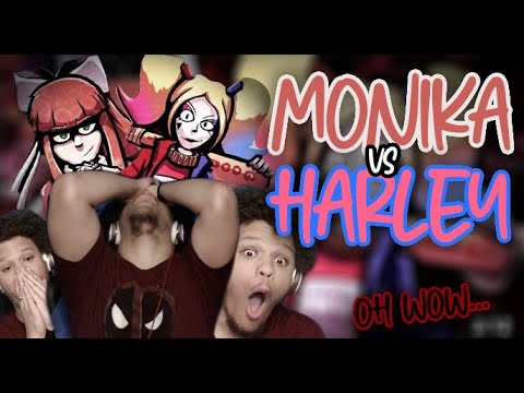 Monika vs Harley Rap Battle Reaction I HAVE NEVER HEARD SUCH FIRE!!!!!