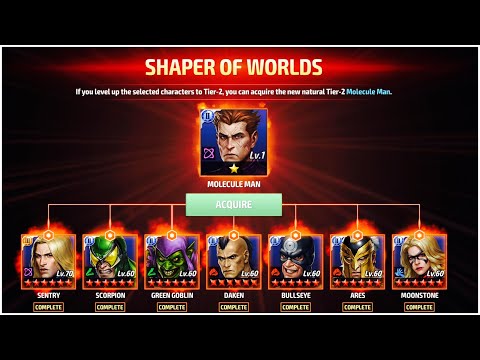 THE COST OF BUILDING MOLECULE MAN ?? Marvel Future Fight