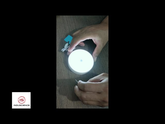 Vídeo relacionado con Electight 3 Pack Luz Nocturna LED Recargable por USB, Sensor de Movimiento para Interiores, 8 LED, 3 Modos (AUTO/ON/Off), para Dormitorio, Armarios, Pasillo, Escaleras, Garaje, Entrada (Blanco)