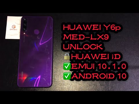 HUAWEI Y6p/MED-LX9 UNLOCK HUAWEI ID｜EMUI 10.1.0｜ANDROID 10｜FREE DOWNLOAD