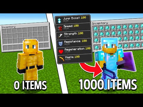 GoldActual - Minecraft Manhunt, But MORE ITEMS = OP EFFECTS
