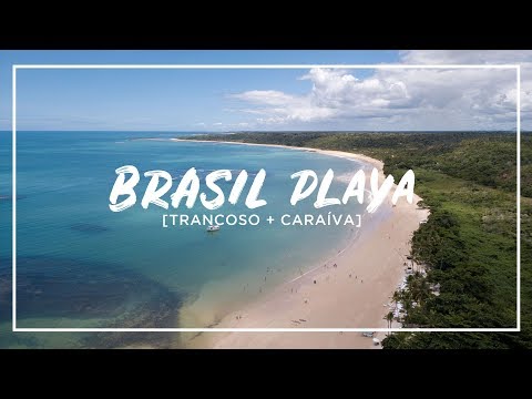 Playas de Trancoso y Caraíva en Brasil @ Drone video