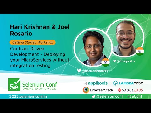 Contract Driven Development-Deploying MicroServices Without Integration Testing-Hari & Joel #SeConf