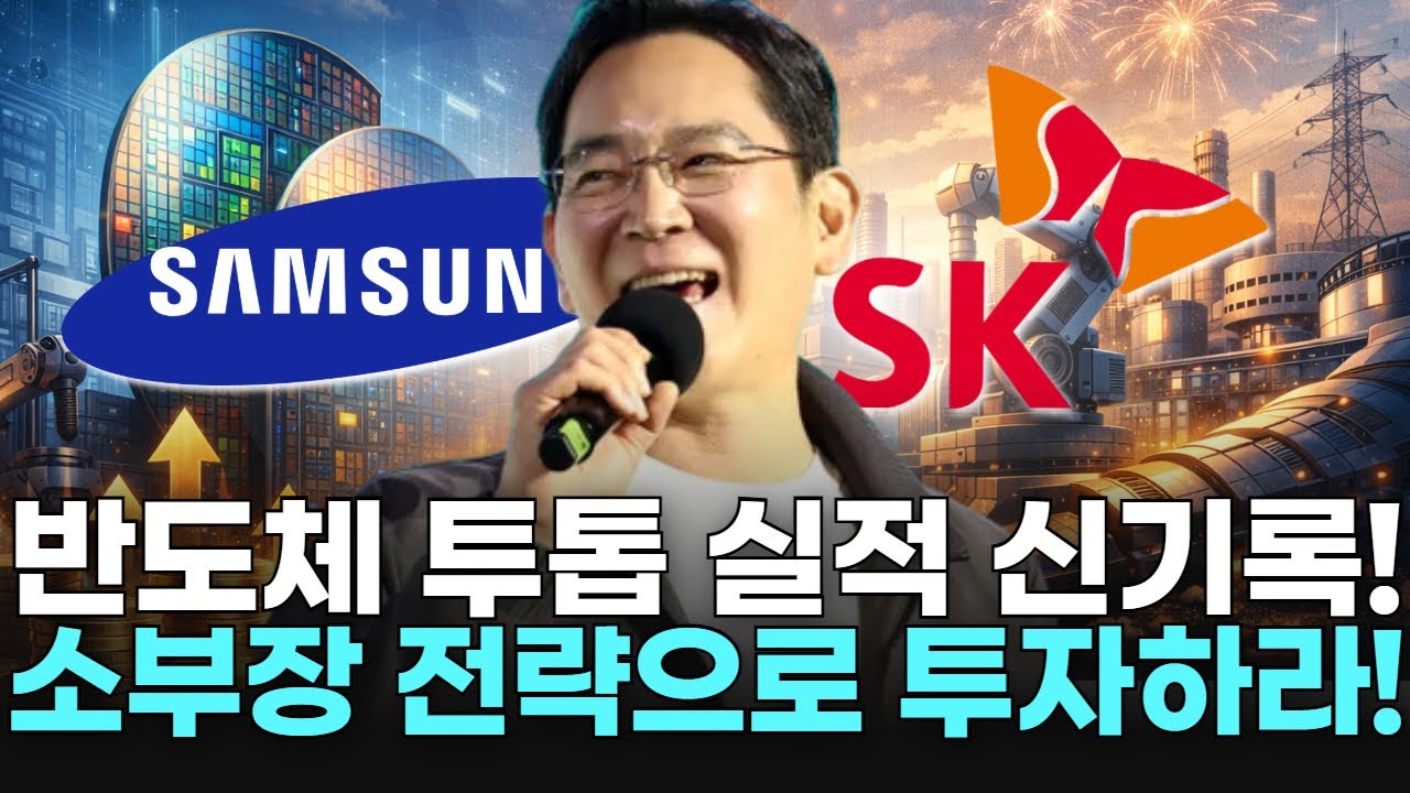반도체 투톱 실적 신기록! 소부장 전략으로 투자하라!