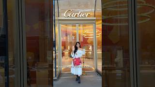 Come shopping with me at Cartier’s flagship boutique in Sydney to try on the medium love bracelet