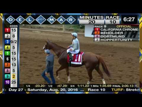 California Chrome wins TVG Pacific Classic