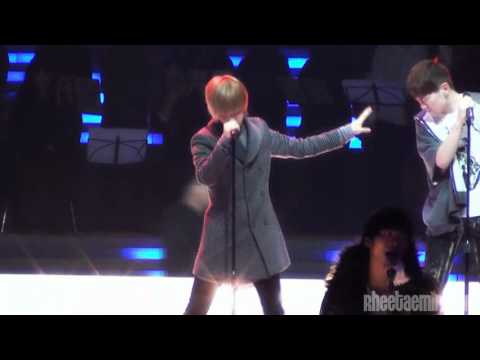 [FULL Fancam] 101230 tired + confused Taemin at Its My Life rehersal (+bonus key snatching)
