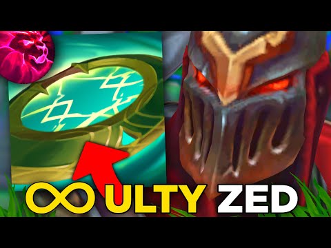 Zed pod NIESKOŃCZONE ultowanie w League of Legends