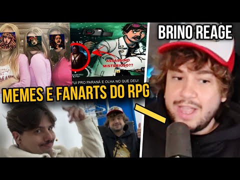 BRINO REAGE aos MEMES e FANARTS da SESSÂO de RPG NATAL MACABRO CELLBIT