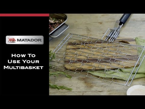 How to Use the Matador Multibasket - Matador BBQ's
