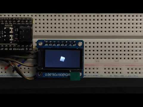 stm32f411 dsp3D with flat and Gouraud shading