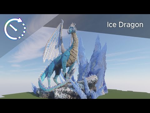 MegRae - Ice Dragon Mega Build | Minecraft Timelapse
