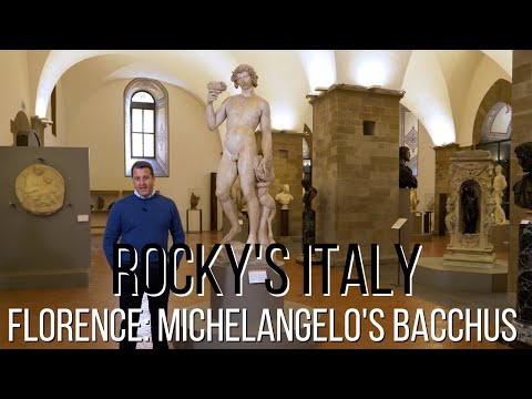 ROCKY'S ITALY: Florence - Michelangelo's Bacchus