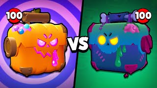 Pumpkin Box vs Dead Box! Which Brawloween Box is Best?!