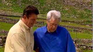 Dermot Cavanagh Teaching Art to John Craven in Dingle Co. Kerry, Ireland.