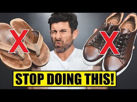 최악의 신발 착용 팁 10가지