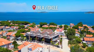 Urla İskele'de Full Deniz Manzaralı Satılık Lüks Villa
