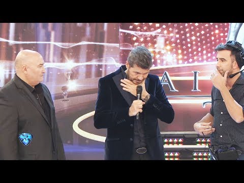 ¡Increíble! A Marcelo se le cerró la garganta y tuvo que abandonar el estudio