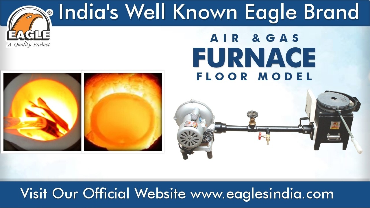 Air & Gas Furnace Floor Model for Gold & Silver Jewellery |
