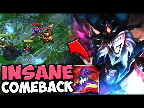 The game looked DOOMED... but I play tower defense with Shaco (COMEBACK OF THE YEAR?)
