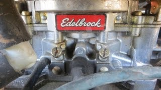 How to tune the carburetor in a Ford Bronco