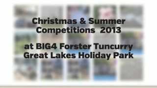 preview picture of video 'BIG4 Forster Tuncurry Great Lakes Holiday Park Christmas 2013 FUN'