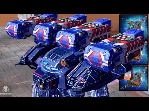 The Heavy Artillery Avalanche Behemoth - Freedom [Overdrive] Avalanche Obliterating Robots | WR