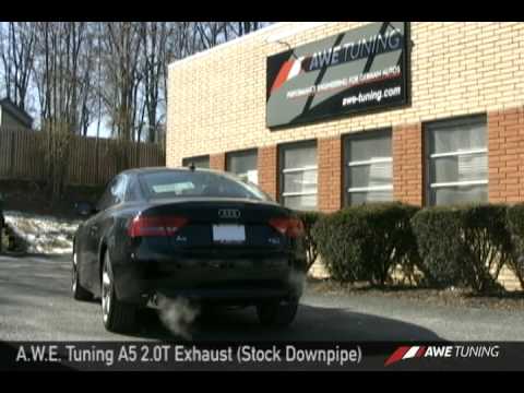 A.W.E. Tuning A5 2.0T Exhaust Systems