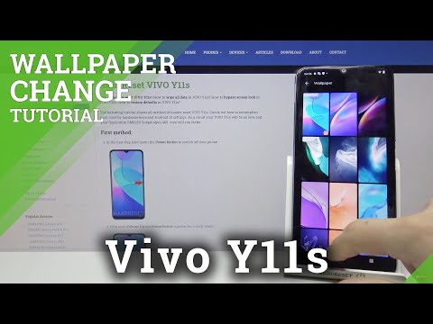 Wallpapers in VIVO Y11s