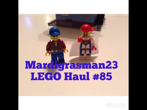 Mardigrasman23 Lego Haul #85 Sig Fig trade from BrickJam, Bricklink, and Walmart