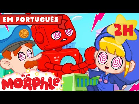 Morphle e Mila são hipnotizados! | 2 HORAS de Morphle em Português | Desenhos Animados para Crianças