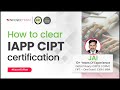 Free Session on IAPP CIPT Training | How to Clear IAPP CIPT certification