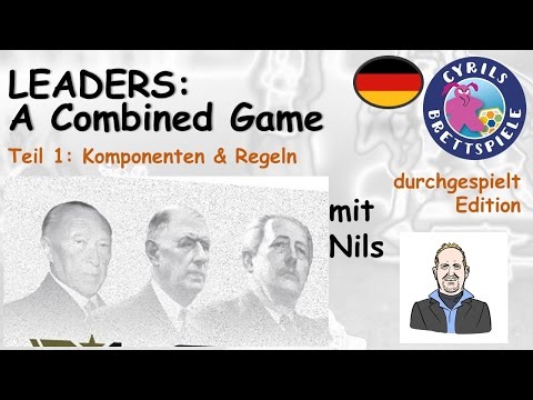 Cyrils Brettspiele - Leaders Brettspiel (S60E01) - Komponenten & Regeln