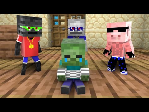 Baby Zombie Has Been Kidnapped  - Minecraft Animation
