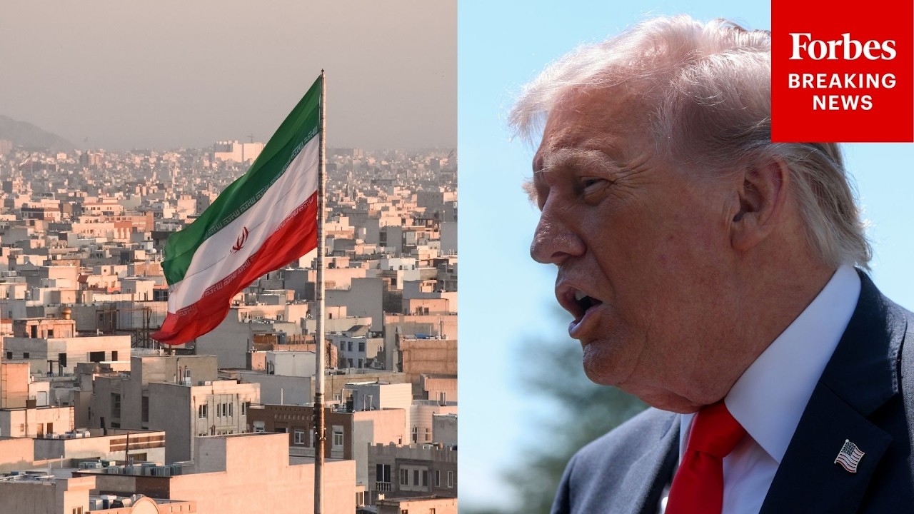 Video | Trump Reveals Strides Have Been Made In Negotiations With Iran, But Says There's Tremendous Discord
