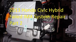 Diagnosing a failed IMA System on a Honda Civic Hybrid - Part 2