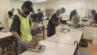 弁当の盛り付けや箱折りなど障害者の仕事の技能競う大会「福りんぴっく」初めて開催