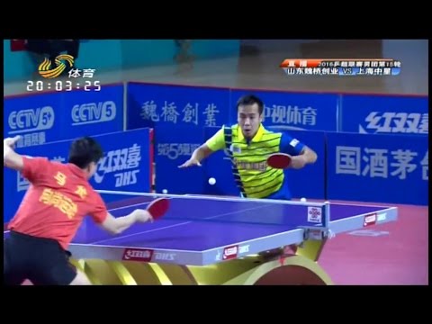 2016 China Super League: MA Long Vs Shang Kun [Full Match/Chinese|HD]