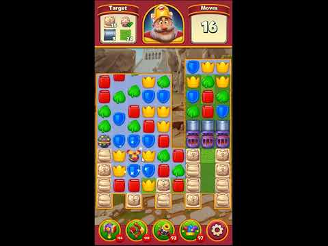 Royal Match Level 2445 - NO BOOSTERS GAMEPLAY 👑 | SKILLGAMING ✔️