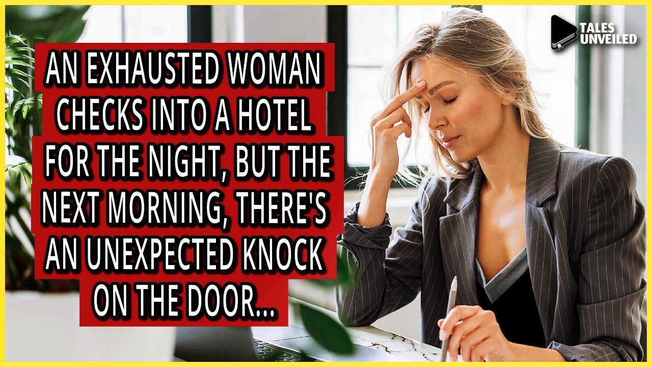 An Exhausted Woman Checks Into a Hotel, But the Next Morning There's an Unexpected Knock on the Door
