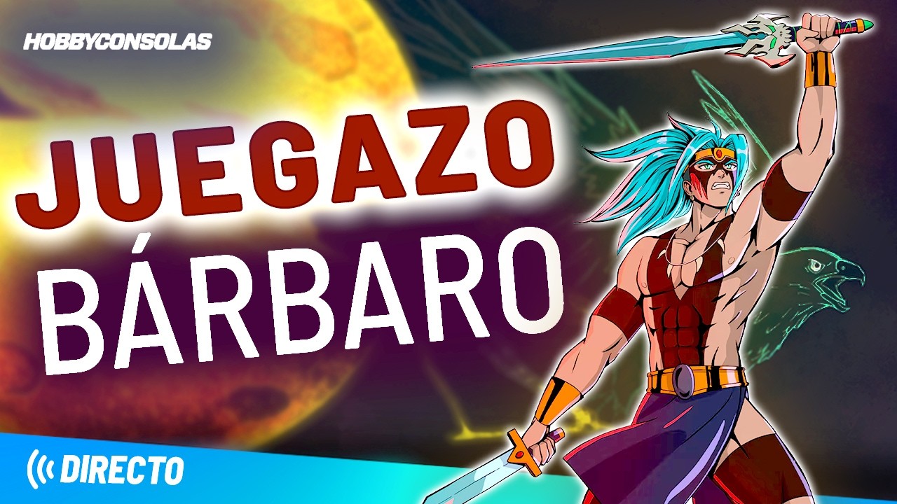 BARBARIAN SAGA en XBOX SERIES con ANIMACIÓN 2D cañera