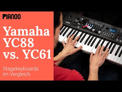 Yamaha YC61 vs. YC88 - Stagekeyboards comparison & review