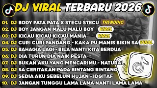 Download lagu DJ TIKTOK TERBARU 2026-🎵DJ BODY PATA PATA X STECU STECU 🎵DJ KAKA PU MANIS BIKIN SA SUKA FULL ALBUM mp3